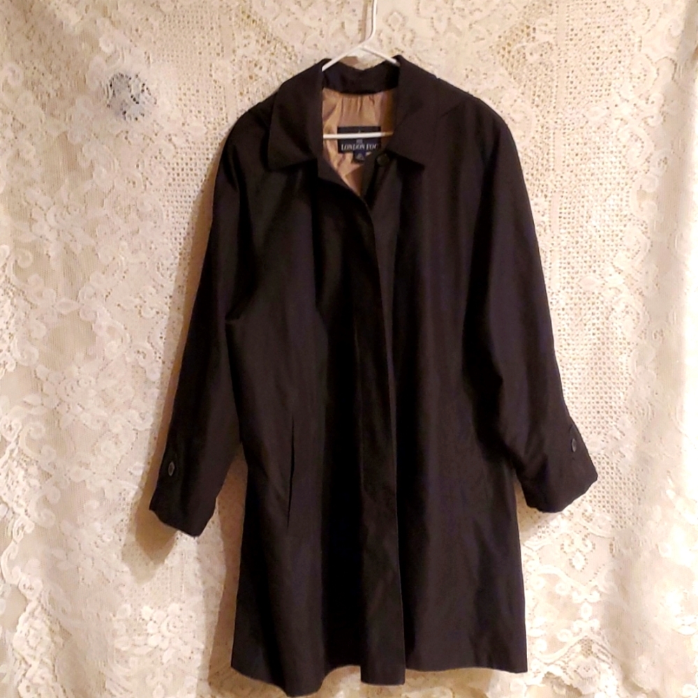 London Fog Women's Rain Coat w/ Hood